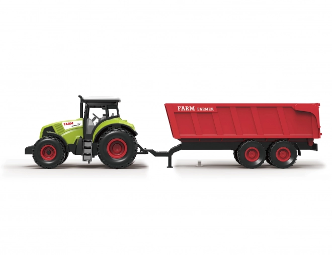 Traktor med trailer og effekter 36 cm