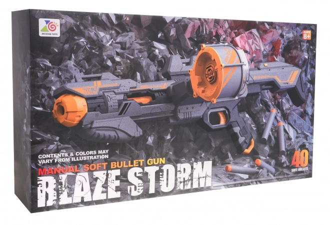 Mega Blaze Storm grå riffel