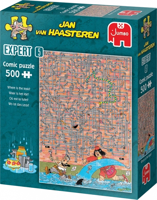 JUMBO Puzzle JvH Expert 5: Hvor Det Lækker 500 Brikker