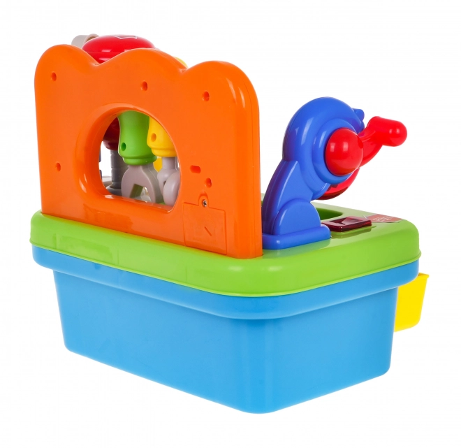 Værksted med sorter og tilbehør