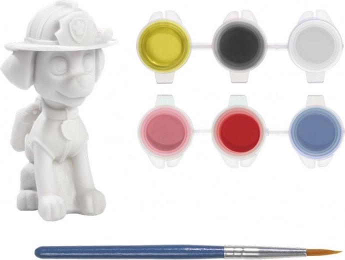 Detaljeret figur klar til at blive malet