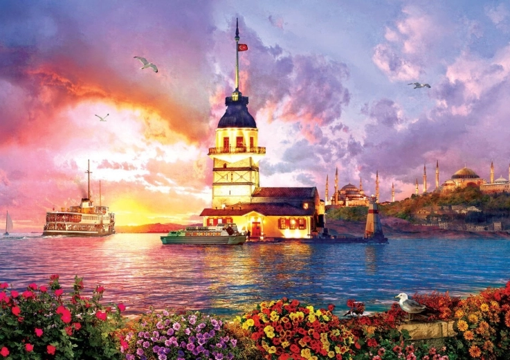 Puslespil ART PUZZLE Jomfrutårnet 1000 brikker
