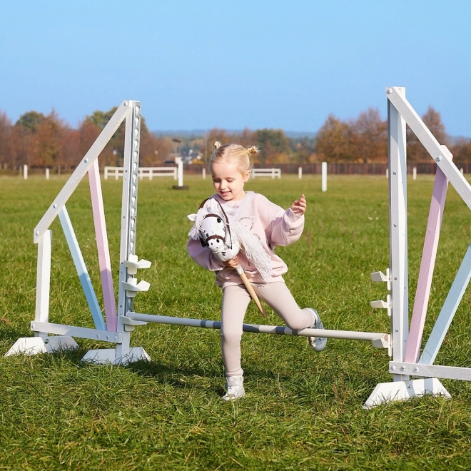 Hobby Horse HOPPIHORSE - Hvid-plettet