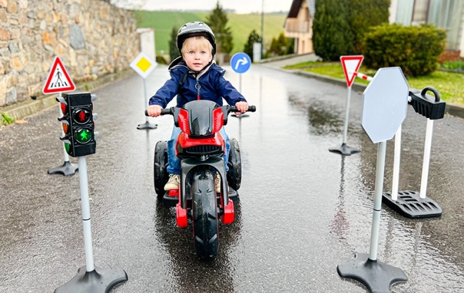 Trafikskilte 81 cm, 5 stk