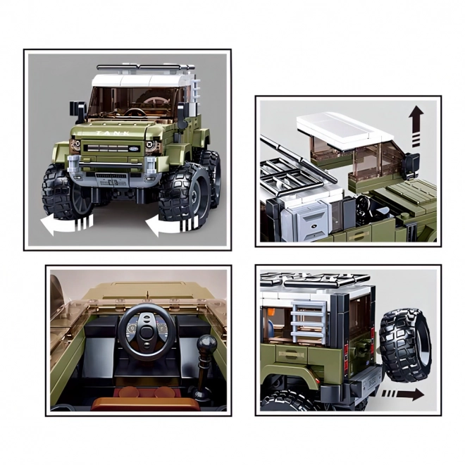 Sluban Modelklodser M38-B1015 engelsk SUV Angriber