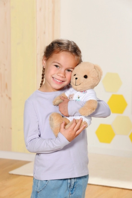 Bamse BABY born, hvidt tøj