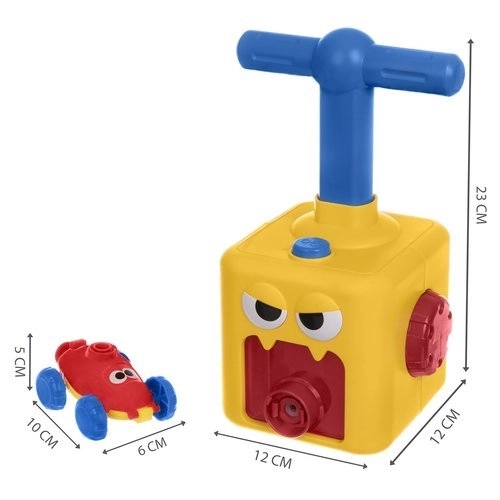 Bil og oppustelige balloner