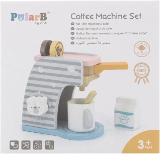 Trækaffemaskine til børn POLARB med tilbehør