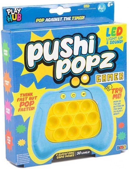 Interaktivt legetøj Pushi Popz – poppende bobler POP IT med lyde