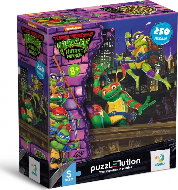 Puslespil Skildpadderne Ninja: Donatello og Michelangelo