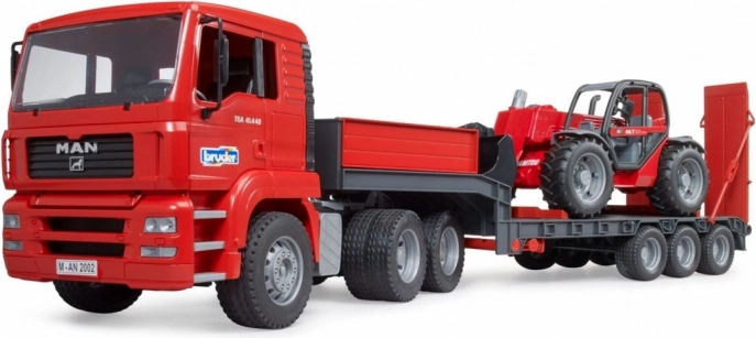 funktionel lavlæstrailer med ramper
