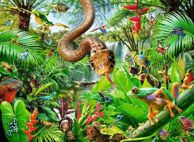 Ravensburger puslespil Reptile Resort 300 brikker