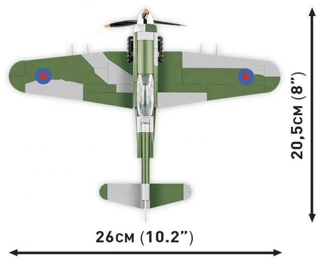 Byggeklodser Hawker Typhoon Mk.1B