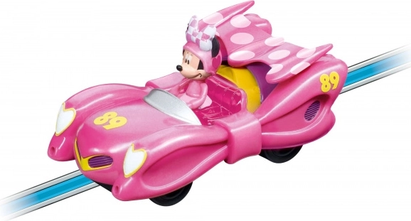 Racerbil til racerbane FIRST Minnie Mouse 1:50