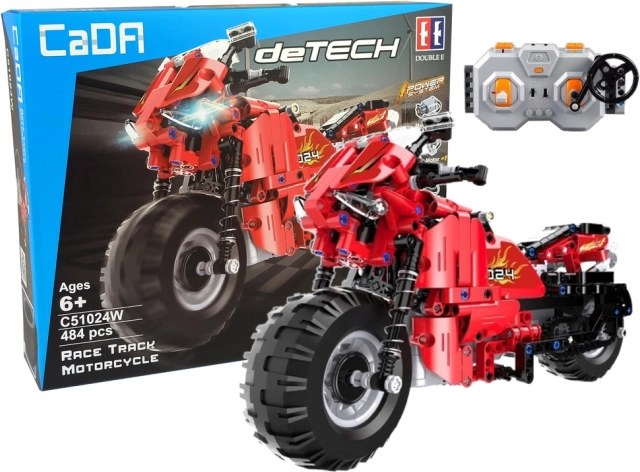 Byggesæt CADA RC motorcykel 2.4 GHz, 484 dele