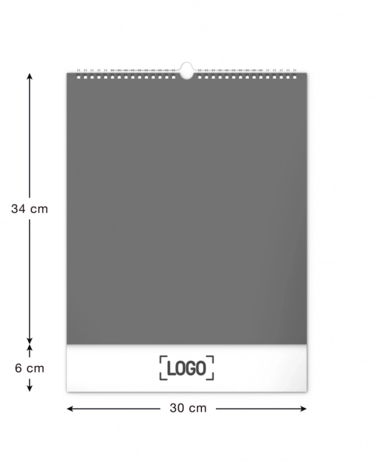 NOTIQUE Vægkalender Smukke Slovakiet 2025, 30 x 34 cm