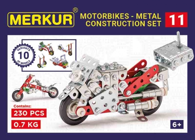 Merkur 011 Motorcykel - 222 dele