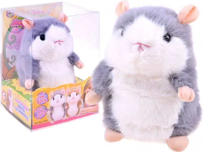 Talende interaktiv plyshamster – Hamster