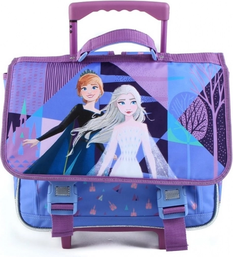 Skolerygsæk på hjul FROZEN