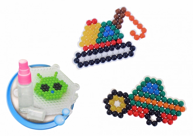 Sæt med vandperler DIY Magic Beads 8 farver Byggekile