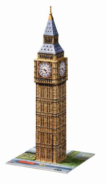 Detaljeret model af Big Ben