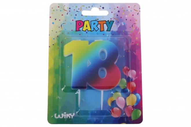 Festslys tal 18 Regnbue