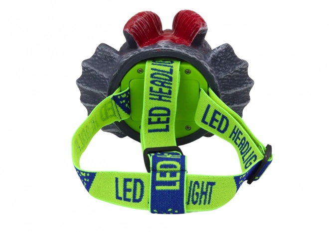 Pandelygte Dinosaur Justerbar rem 3 LED dioder