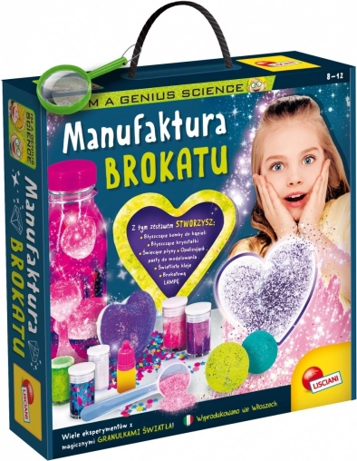 Im A Genius glitrende manufaktur – kreativt videnskabssæt for piger