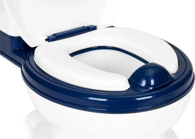ECOTOYS Potte - Børne toilet - hvid, blå