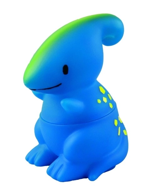 Sammenfoldelige gummidinosaurer til badet