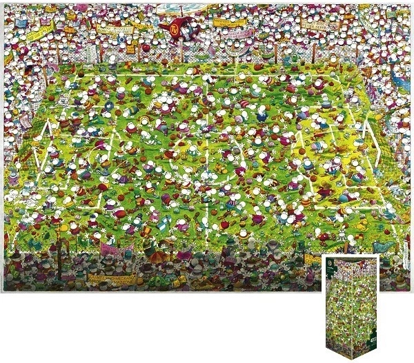 Puslespil Skør fodbold 4000 brikker