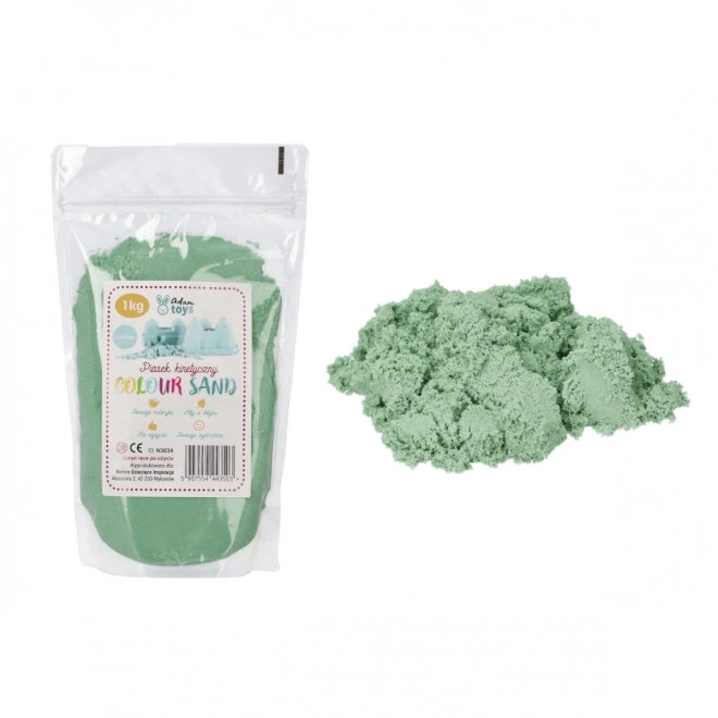 Kinetisk sand ColourSand mint 1 kg
