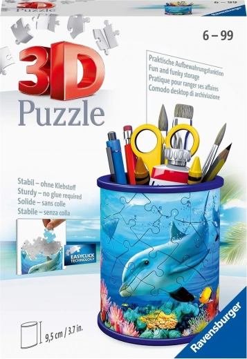 Ravensburger 3D-puslespil Penneholder Undervandsverden