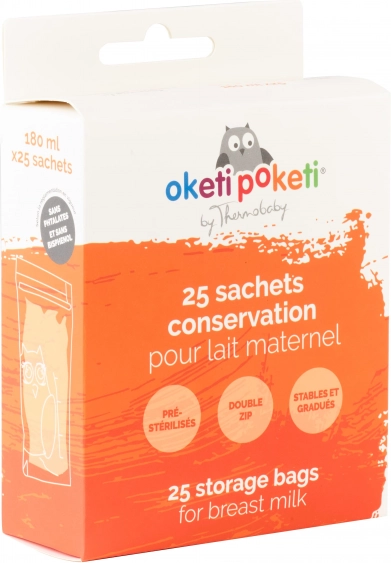 Mælkeposer 25 stk., Hvid
