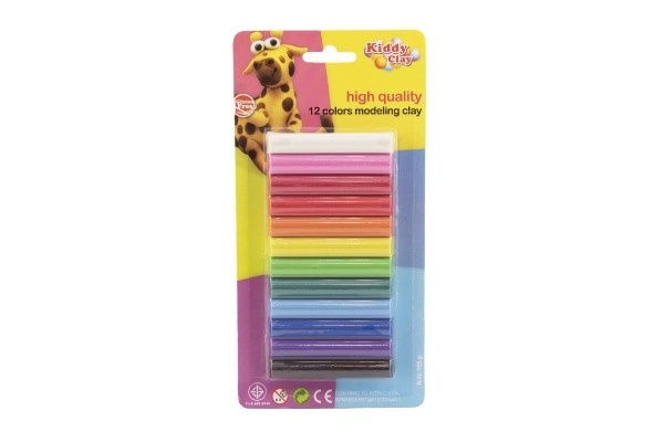 Modelérmasse Nara 165g, 12 farver