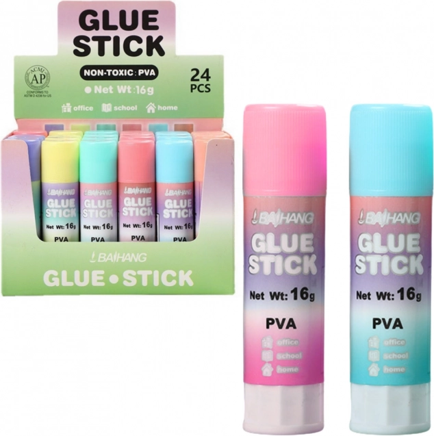 Pastelfarvet limstift 16 g