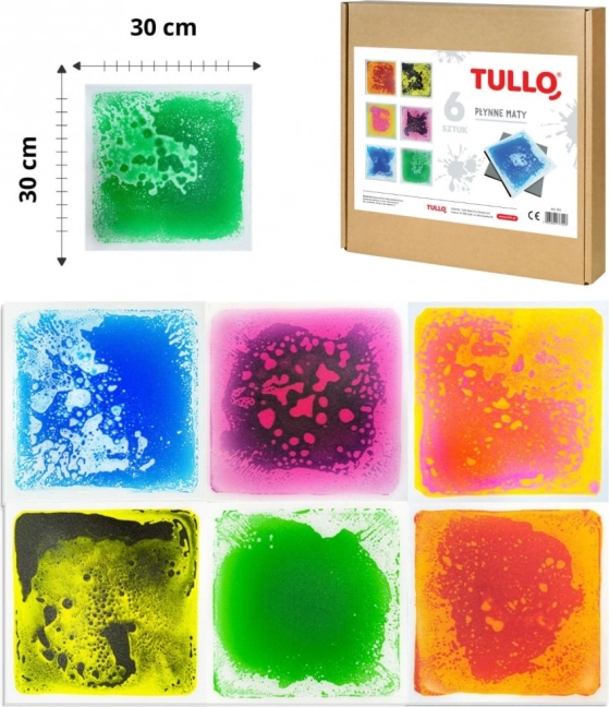 Tullo Sensoriske Flydende Måtte 6 stk