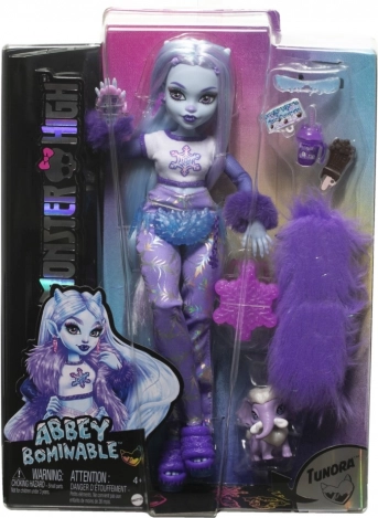 Monster High dukke Cleo De Nile med kæledyret Tut