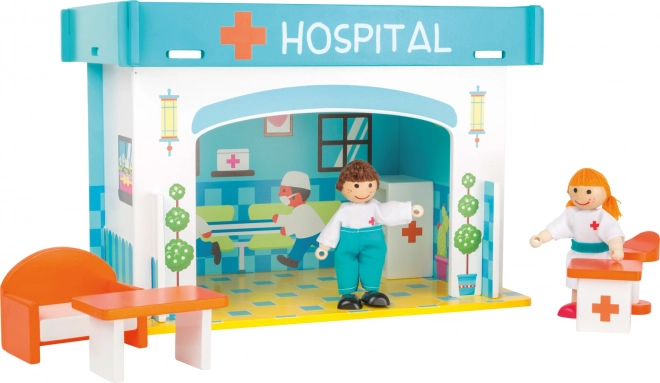 Small Foot Hospital med tilbehør