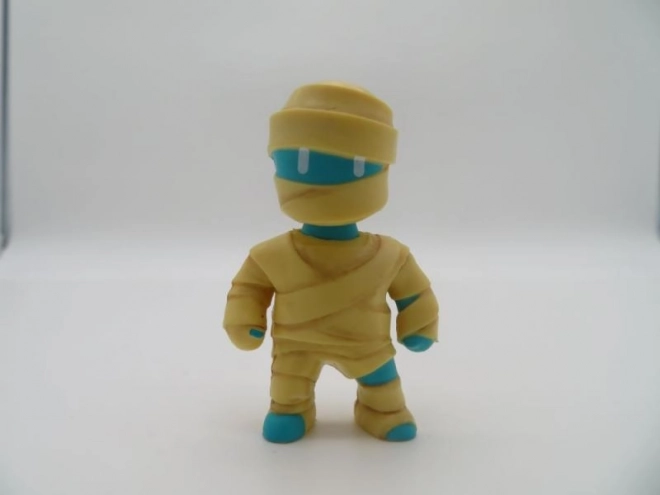 Gennemsigtig æske Stumble Guys med 3 figurer