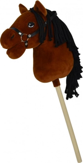Steppos kæphest Monty brun 70 cm