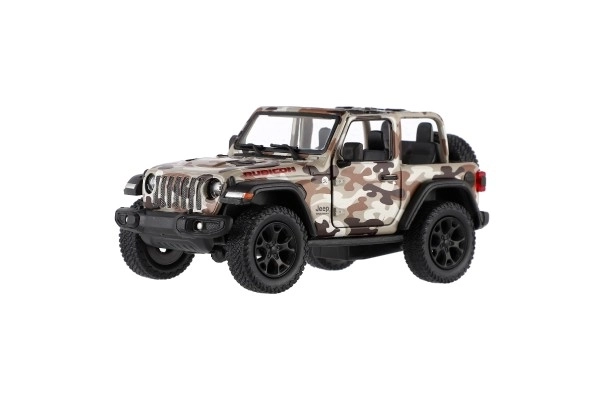 Auto Jeep Wrangler Camo udgave metal/plast 13cm