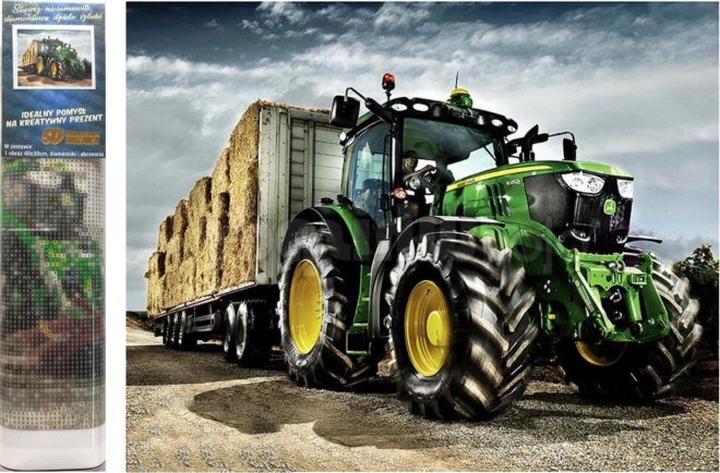 Sæt til diamantmaling - traktor John Deere