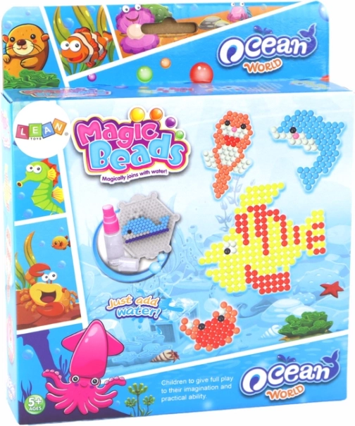 Kreativ undervandsverden af perler