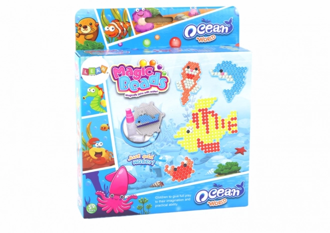 Sæt til vandperler DIY Magiske Perler 8 farver havdyr