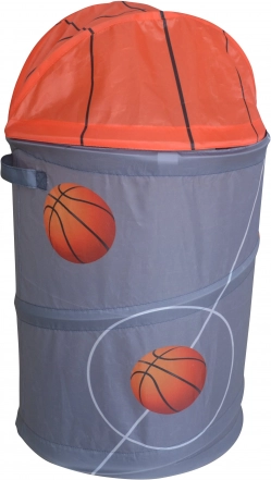 Legetøjskurv basketball 35 × 35 × 60 cm