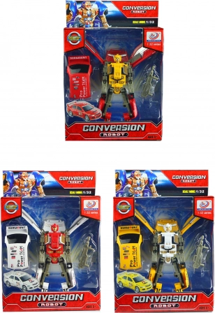 Nem transformation mellem robot og bil