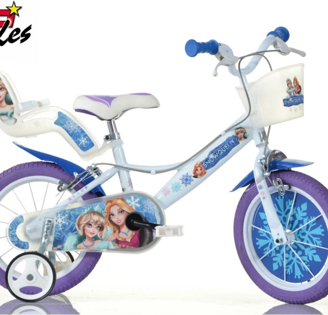 Børnecykel 16 Snow Queen