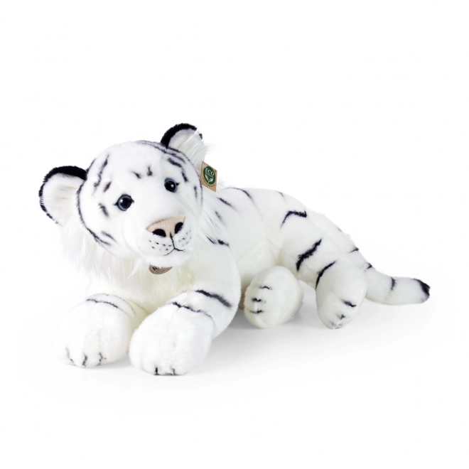 Plys tiger hvid 60 cm MILJØVENLIG