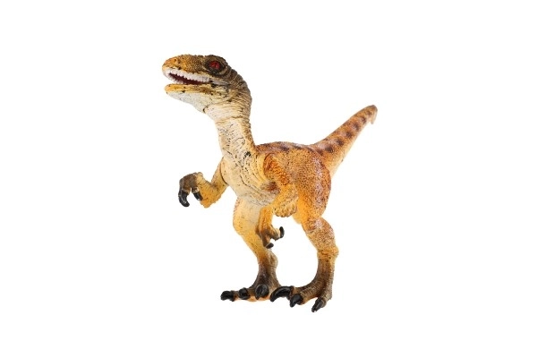 Velociraptor legetøjsmodel plastik 16cm i pose